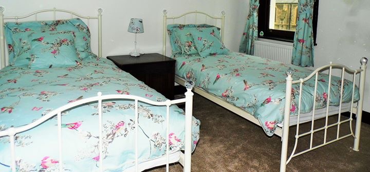 Bedroom three--- twin single beds