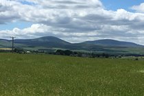 Cheviot hills from Chillingham