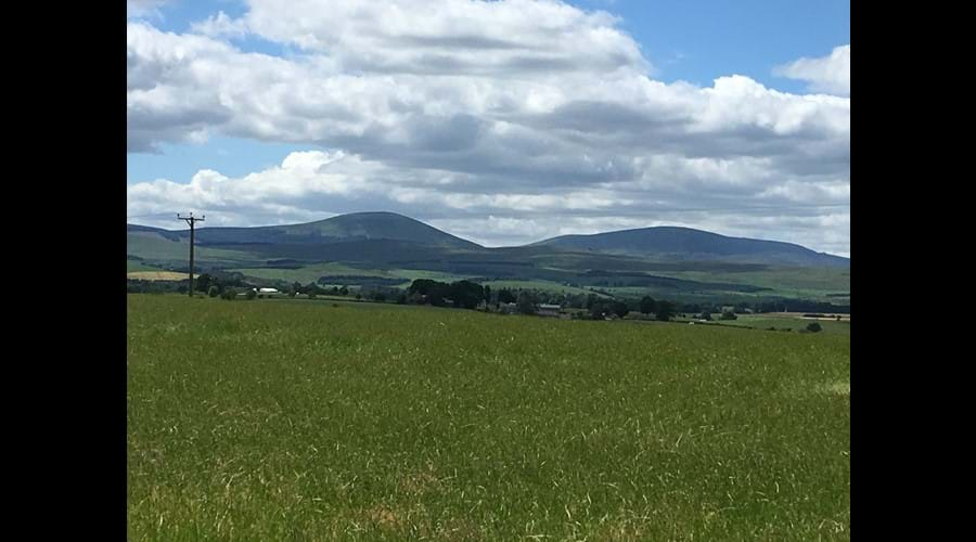 Cheviot hills from Chillingham