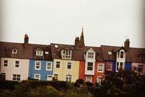 Lovain Terrace, Alnmouth. The famous view from the train.