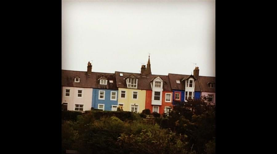 Lovain Terrace, Alnmouth. The famous view from the train.