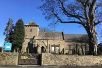 Lesbury village church