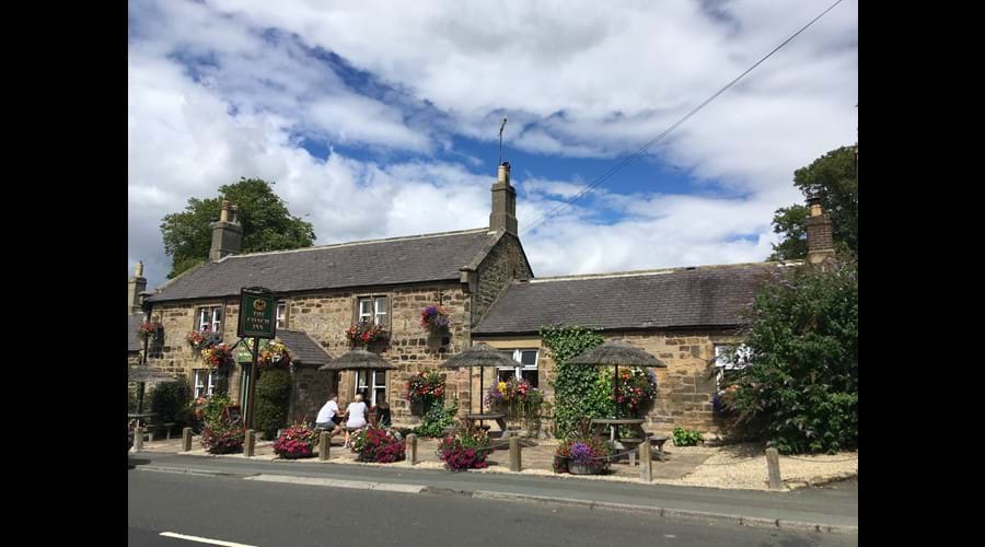 Coach Inn Lesbury, our local