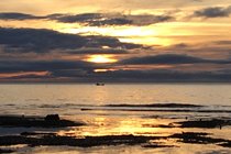 Winter sunrise at Seaton Point