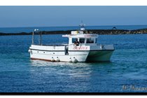 Fishing catamaran, Boulmer