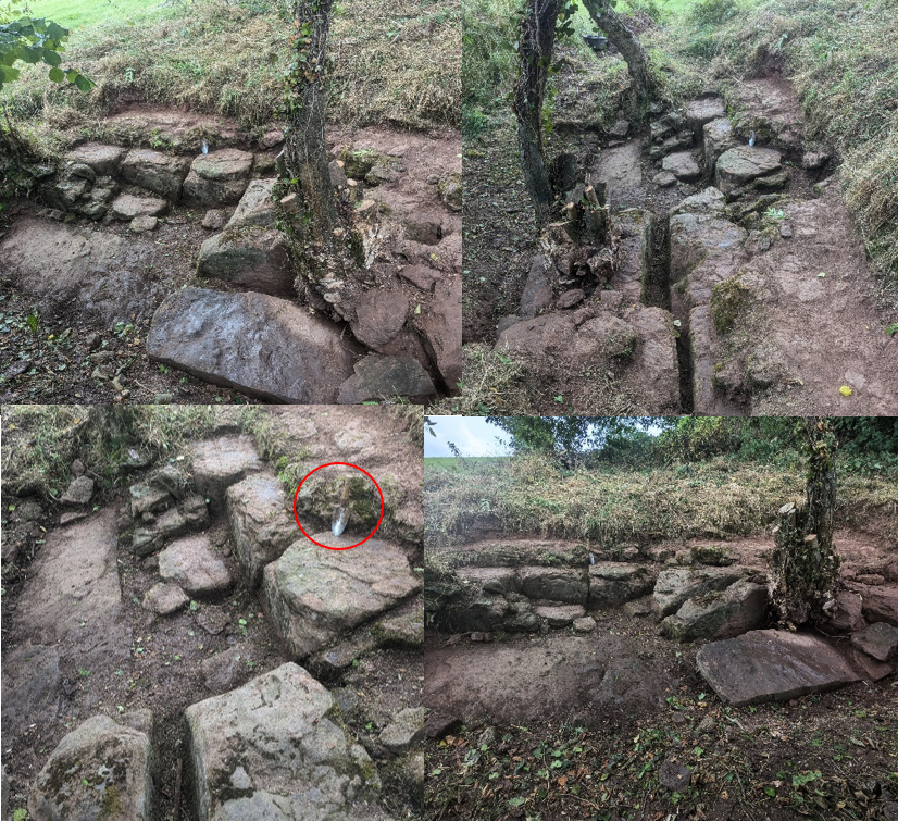 Romano-British Water Shrine / Villa hidden in the fields