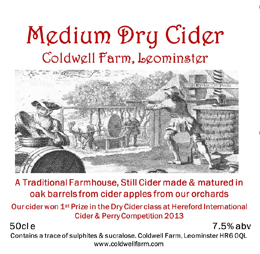 Coldwell Farm Cider