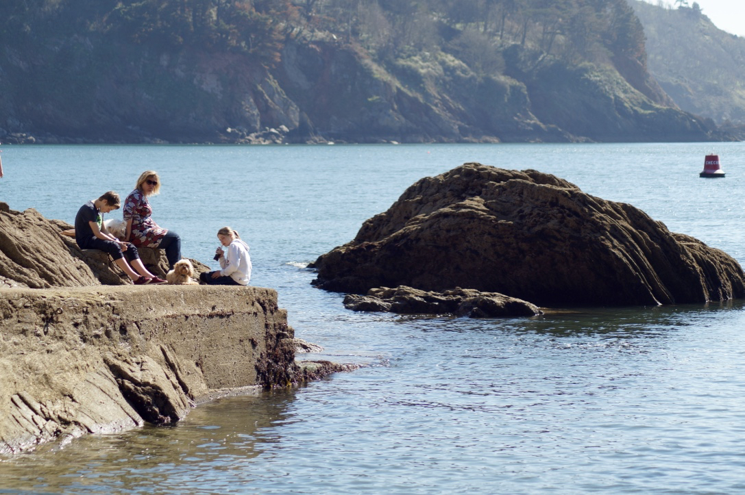 Castle Cove - a short walk from the cottage. Beautiful.
