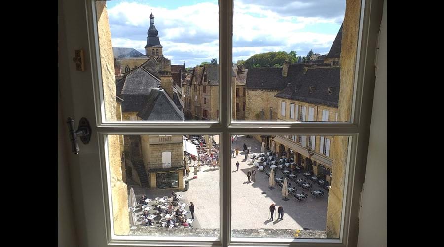 View from living room windows