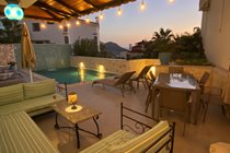 Pool Terrace at night Pool Terrace at night