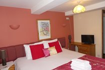 Room 7 (Coach House -ground floor) Can be configured as a king or twin with an ensuite and a large walk in shower