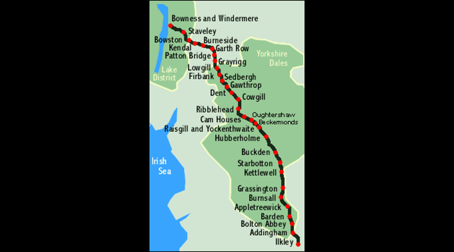 the-dalesway-route-map