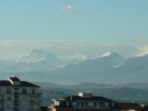 View to Mountains from Montefiore dell