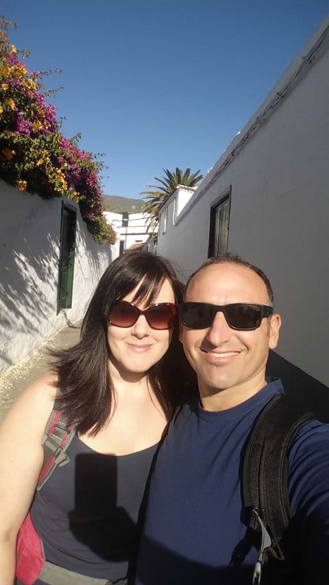 With my better half, Liz