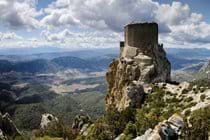 Quéribus castle - one of many Cathar castles to visit nearby