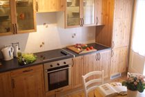 Kitchen with breakfast table