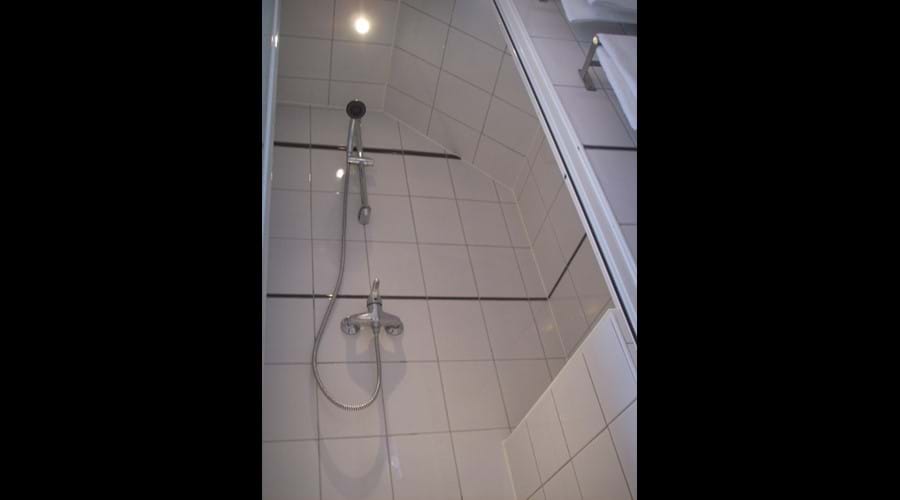 ...and separate shower cubicle