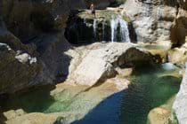 The rock pools at Duilhac - a day spent here will be the highlight of your stay!