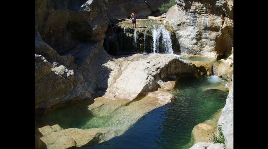 The rock pools at Duilhac - a day spent here will be the highlight of your stay!