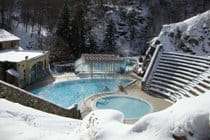 St Thomas thermal baths - good in the summer, even better in the winter!