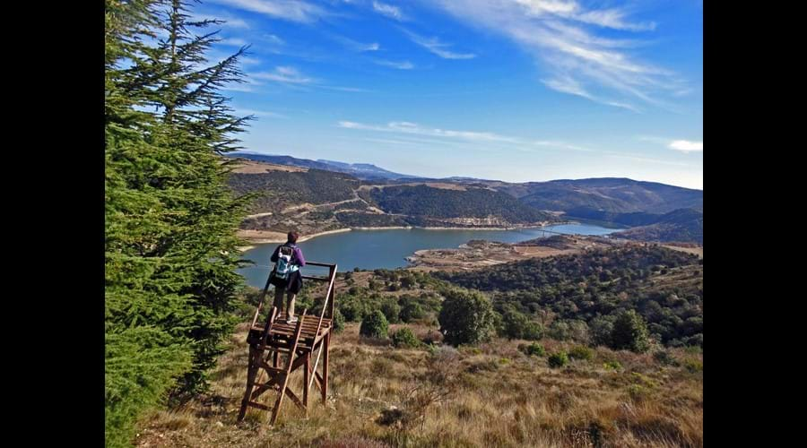 One of many stunning viewpoints on one of the many walks available