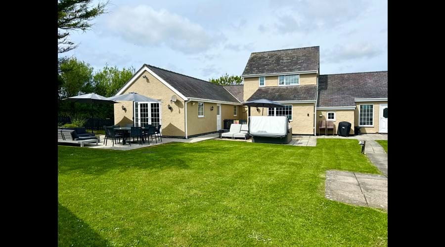 Enclosed rear garden