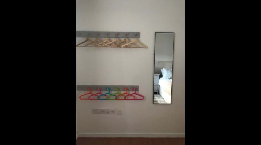 Twin bedroom wardrobe (ground floor)