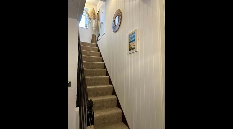 Staircase for first floor double bedroom