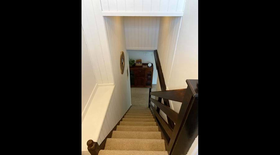 Staircase for first floor double bedroom