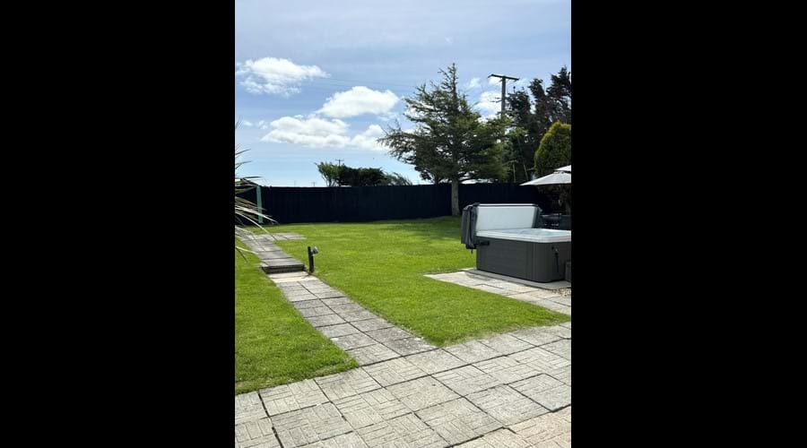 Enclosed rear garden