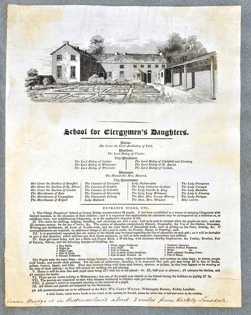 Bronte Sisters And The Bronte School House