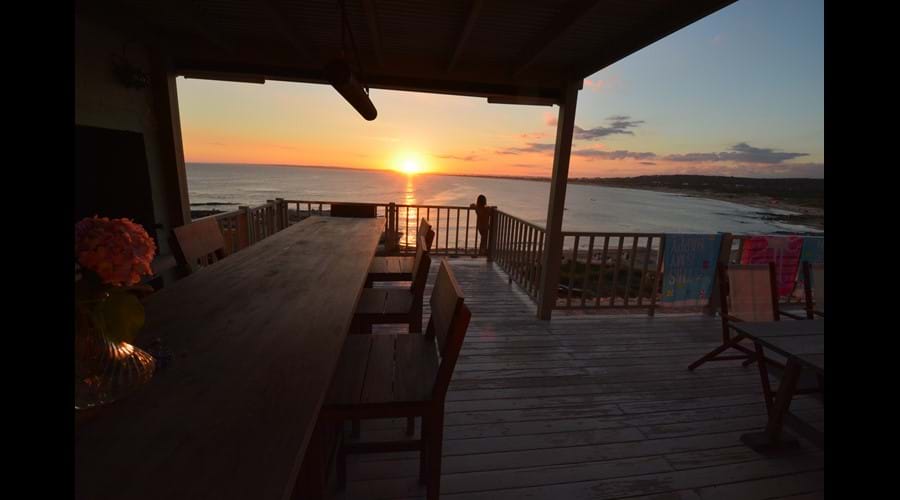 Sunset barbecue