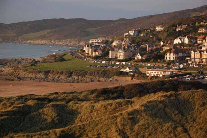 Woolacombe village (from Potters Hill)