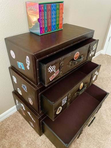 Cool chest of draws & ALL the Potter Books for our HP fans! Cool chest of draws & ALL the Potter Books for our HP fans!
