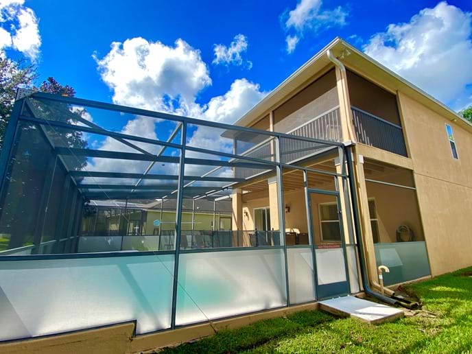 Master Deck - with lanai bug screen Master Deck - with lanai bug screen