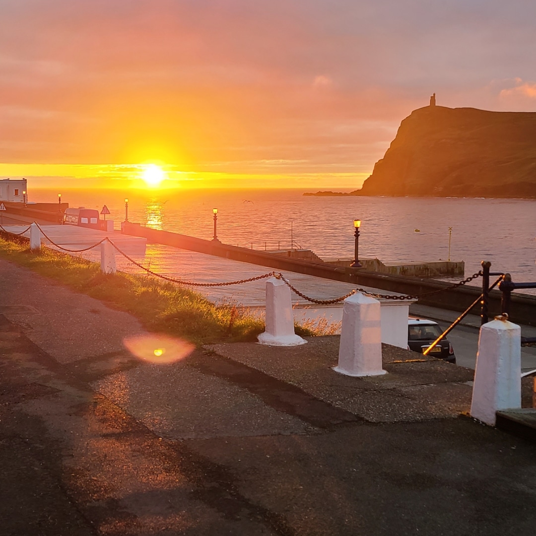 Sunset Port Erin Beach 