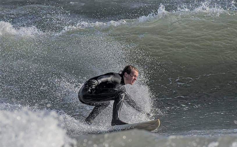 Jackson Katz surfing 