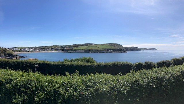 View from Bradda Head in Port Erin 