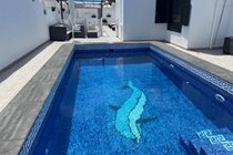 8 x 3 metre super warm heated pool 