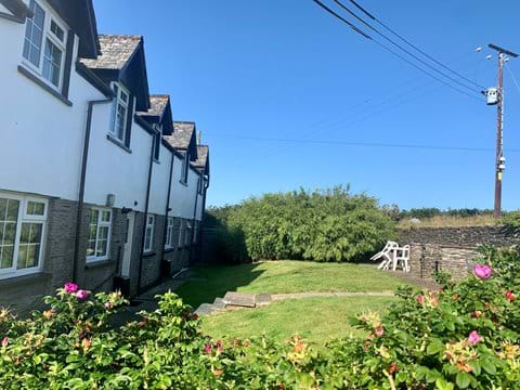 Back garden and BBQ Area