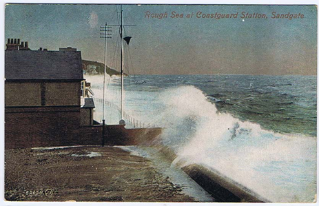 Sandgate Coast Guard Station about 1908