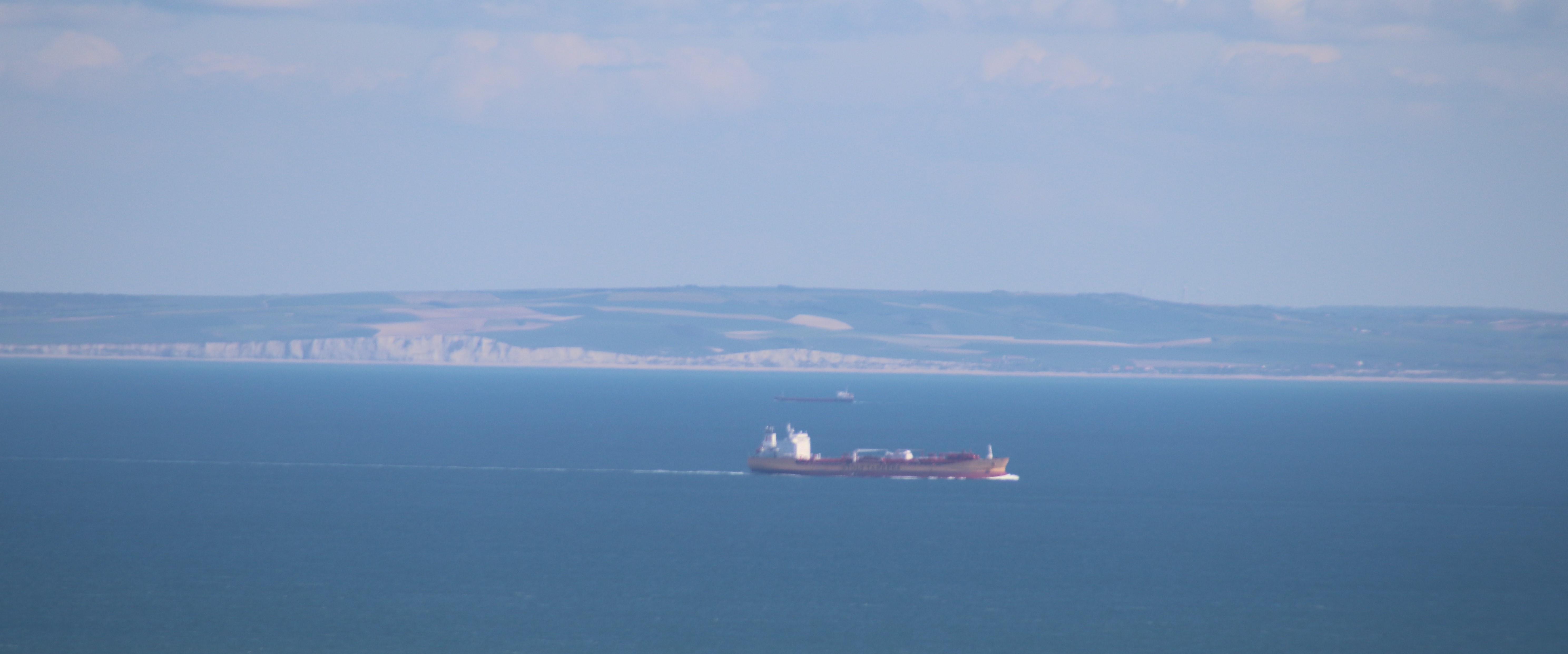 France across one of the worlds busiest shipping lane