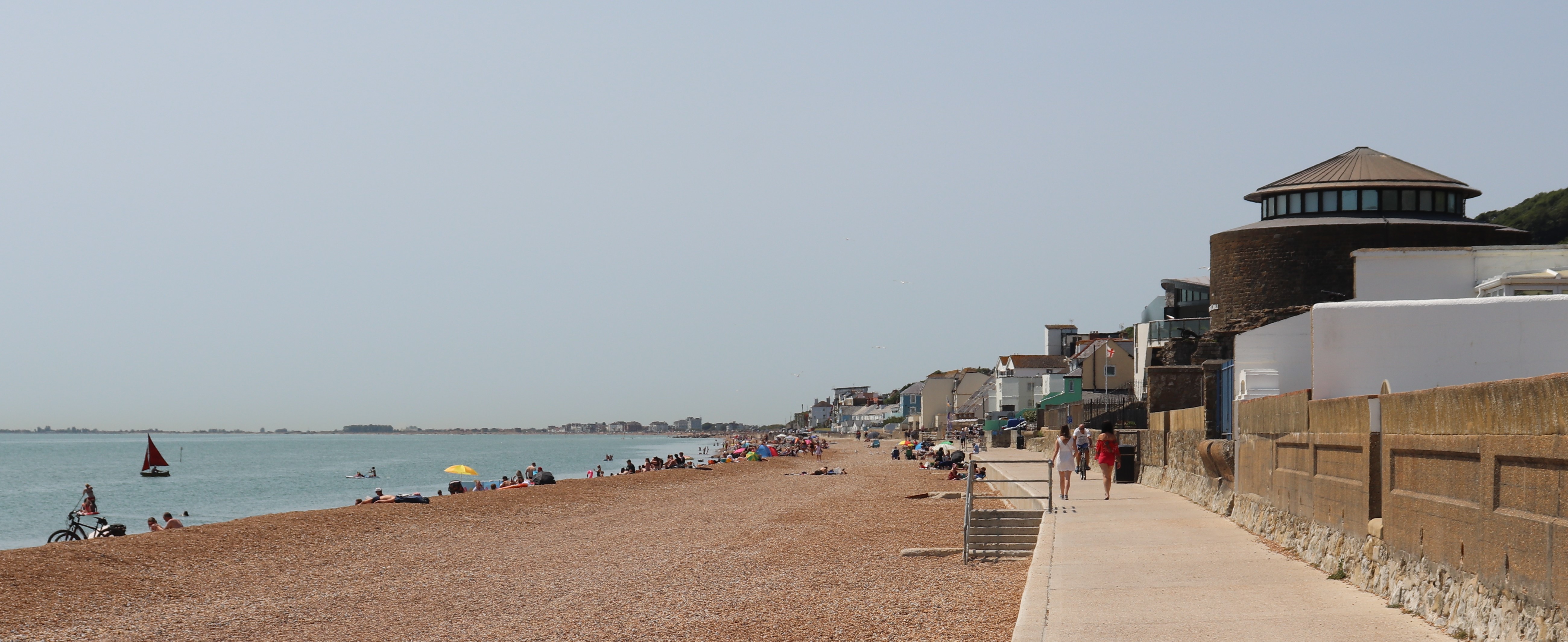 Sandgate Beach & Castle July 2020