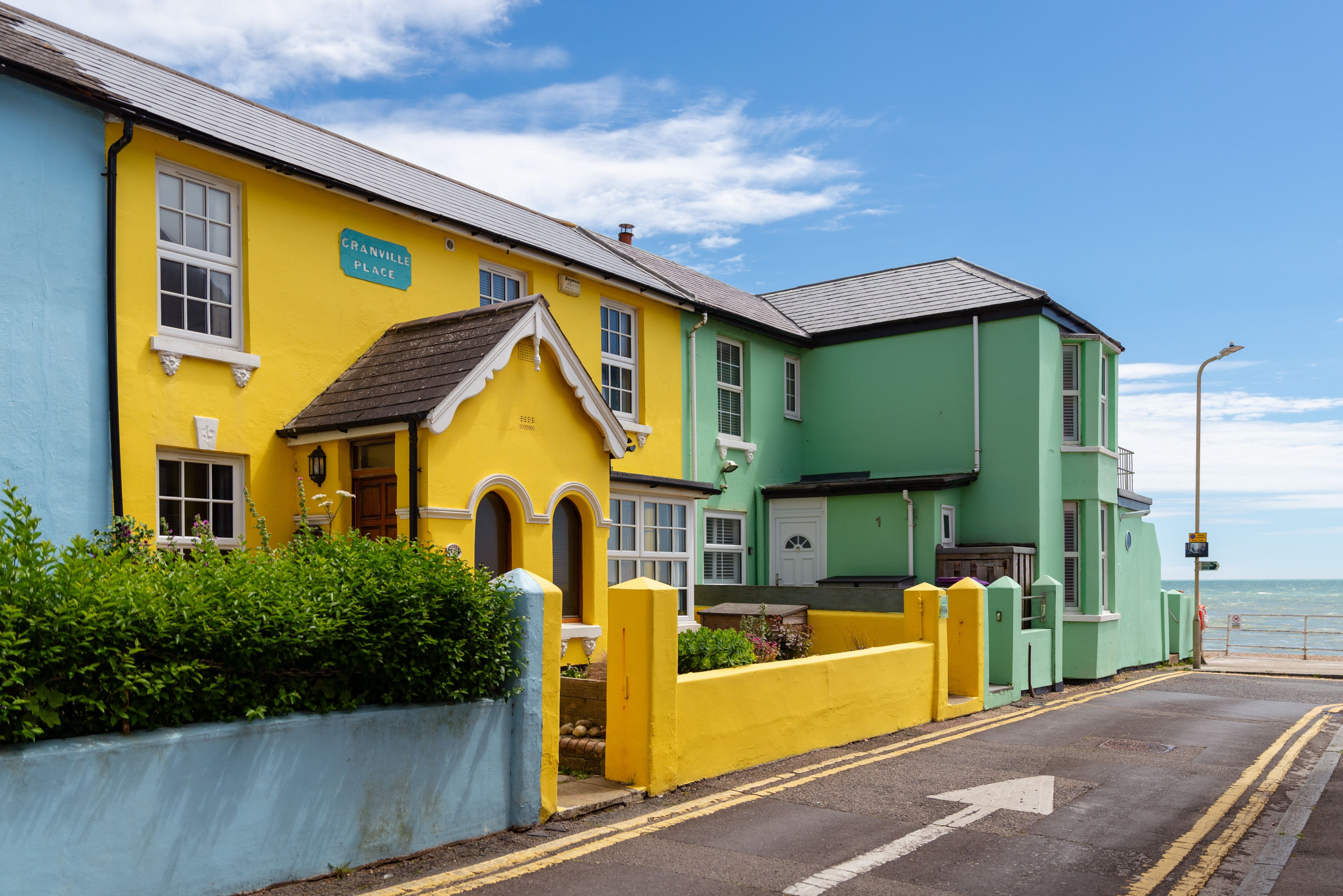 Little Yellow Cottage by the sea