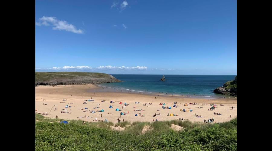 Summertime at Broadhaven South 