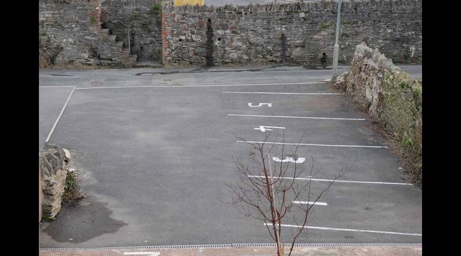 private allocated parking