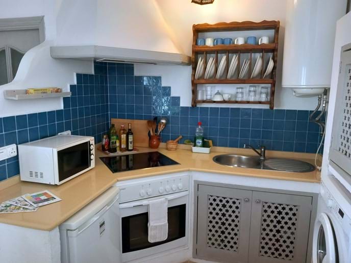 Fully Equipped Kitchen at holiday rental Casa Vista Castillo in Arcos de la Frontera Photo