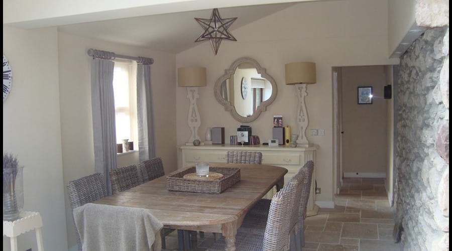 View of the dinning area