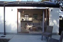 Patio doors view (outside/in)