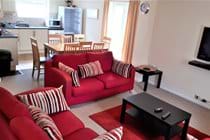 Open Plan Lounge/Dining/Kitchen AG34 at Atlantic Reach Resort, Newquay, Cornwall